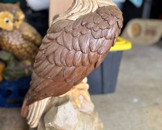 Large ceramic eagle