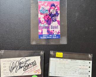 Signed collection-priced as marked