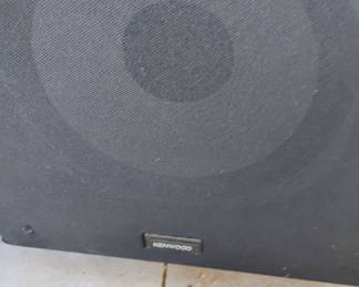 KENWOOD SPEAKER GOES WITH STEREO