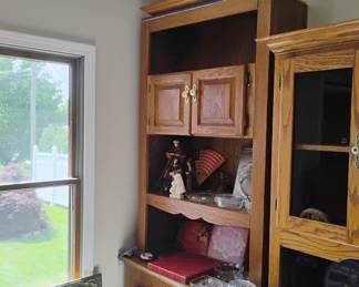 MISC ITEMS IN CABINET