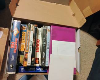 VHS AND DVDS