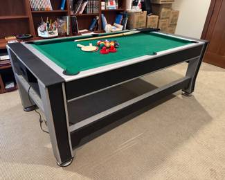 172 3in1GameTablePoolAirHockeyPingPong