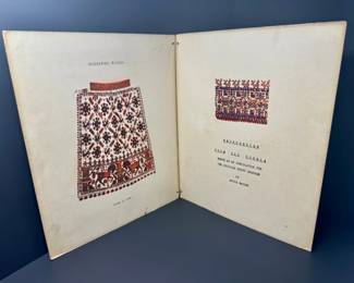 34 VibrantRussianFolkEmbroiderySofieWagnersRareTextileArt