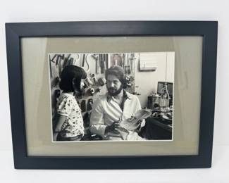 52 FramedVintagePhotoLikelybyLidaMoserLuthierApprentice