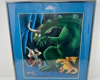 65 PhilFoglioSignedInflatotheMagnificentFantasyArtPrint