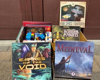 149 AssortedBoardGamePuzzlesEmpiresoftheVoidMedievalMore