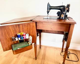 Antique Singer sewing machine