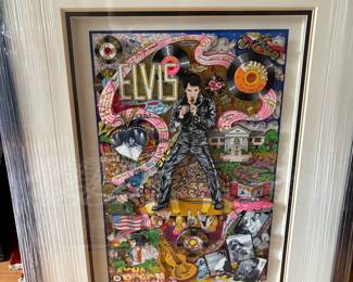 Charles Fazzino "Elvis" 