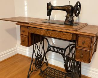 Antique Singer sewing machine