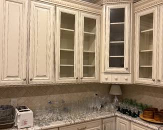 Kitchen cabinets and granite countertops