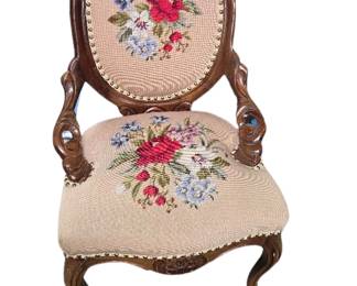 needlepoint chair