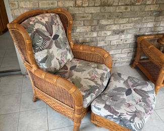 7 Piece South Sea Rattan Furniture
