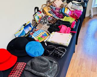 You could open a boutique with this much inventory.