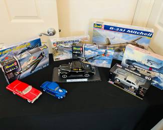 Boys and their toys. Some assembly required.