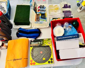 Shine the car or go shooting.  For me, lock and load.