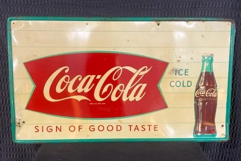 1958 Large Coca Cola Sign 