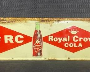 Royal Crown Cola Sign- Drink RC