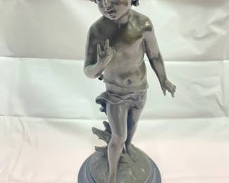 Bronze Boy w/Violin -HOLD