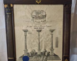 Masonic Lodge Print