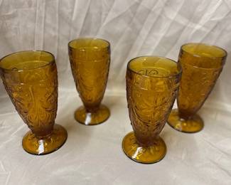 Tiara Footed Water Glasses