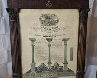 Masonic Lodge Print