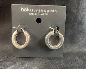 Sterling Hoop Earrings