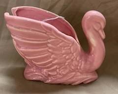 Pink Swan Planter