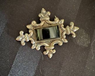 vintage sterling pin