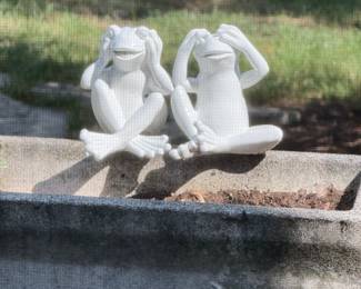 Resin frogs