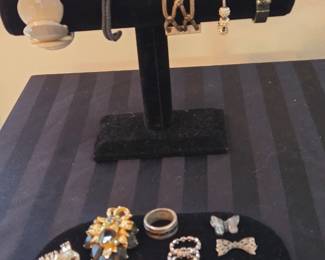 Bracelets, pins, and rings