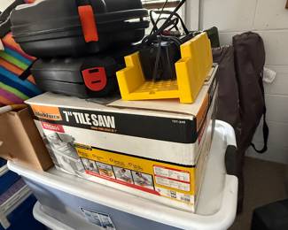 7" tile saw