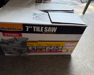 7" tile saw