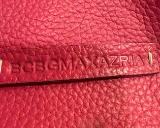 BCBGMAXAZRIA pink tote