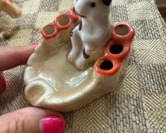 vintage cat ashtray