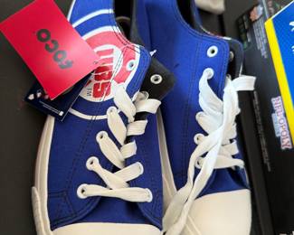 FOCO Chicago Cubs tennis shoes, new with tags