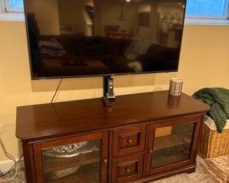 TV and media cabinet