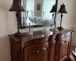 French Country Hickory Chair dining buffet sideboard