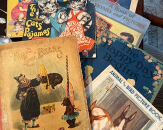 Vintage childrens' books
