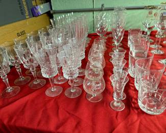 crystal stemware