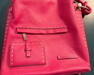 BCBGMAXAZRIA pink tote