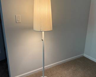 IKEA white Lunta floor lamp