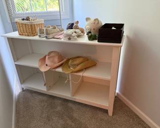 Wooden shelving units, 2