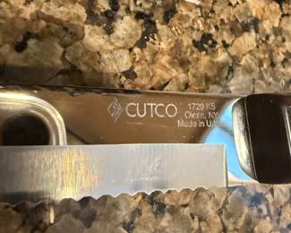 Cutco knives & knife block