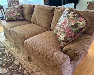 Tan sofa