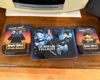 Angry Birds & Star Wars cards