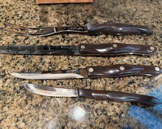 Cutco knives & knife block
