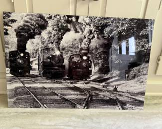 Photograph on tin, by Jeffrey Stoner