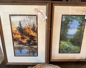 Dennis Frings original watercolors