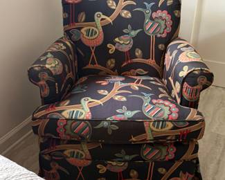 "Crazy Bird" upholstered chair