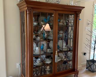 Early 20th c china cabinet